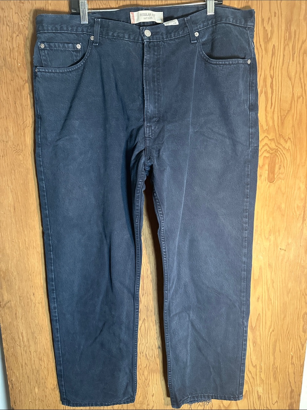 Levi's Men's Navy Relaxed Straight Jeans